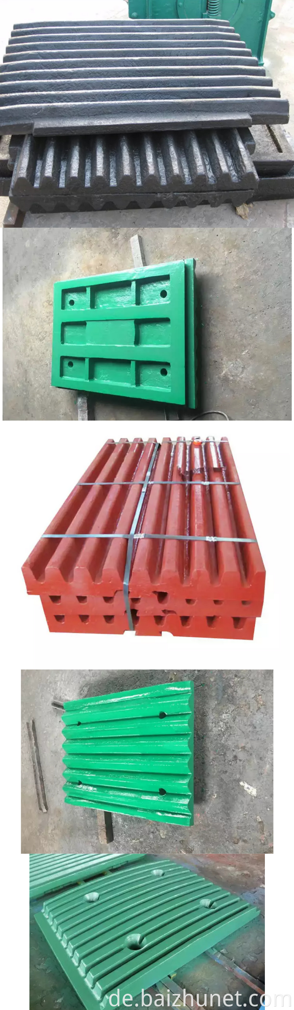 Jaw Crusher Tooth Plate